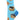 Socksmith Ladies Socks - Cat in A Box Azure
