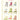 Cavallini Greeting Card - Chairs