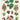 Cavallini Tea Towel - House Plants