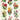 Cavallini Tea Towel – Language of Flowers