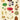 Cavallini Poster/Gift Wrap - Mushrooms 2
