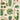 Cavallini Poster/Gift Wrap - Cactus &amp; Succulents