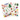 Floss & Rock Temporary Tattoos - Christmas