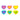 Ooly Eraser - Hearts in Bloom Set of 6