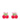 Rex London Mini Hair Claw Clips Set of 2 - Cherries