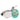 Rex London Stainless Steel Lemon Wedge Squeezer - Fish