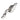 Rex London Stainless Steel Lemon Wedge Squeezer - Fish