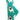 Socksmith Ladies Socks - Pug Antler Green