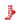 Socksmith Ladies Socks Mini Crew - Gingham Plaid Red & White
