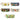 Cavallini Mini Pouch Pack - 8 Assorted