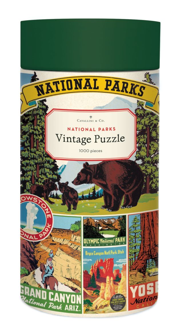 Cavallini - 1000 Pc Puzzle National Parks - Bobangles