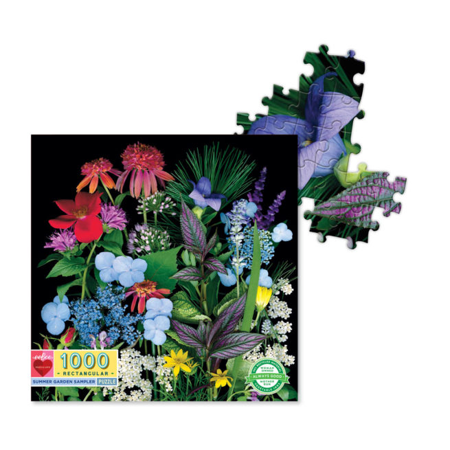 eeBoo 1000 Pc Puzzle - Summer Garden - Bobangles