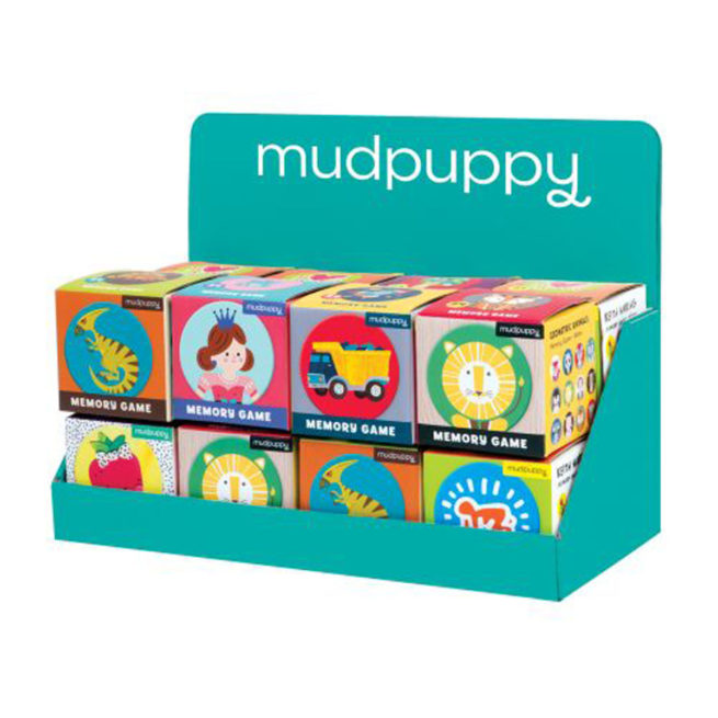 Mudpuppy Memory Match Display - 16 Assorted