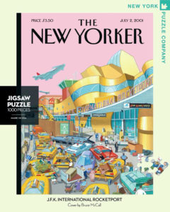 New Yorker Paint by Pixels New York Puzzle Company 1000 Piece Jigsaw Puzzle