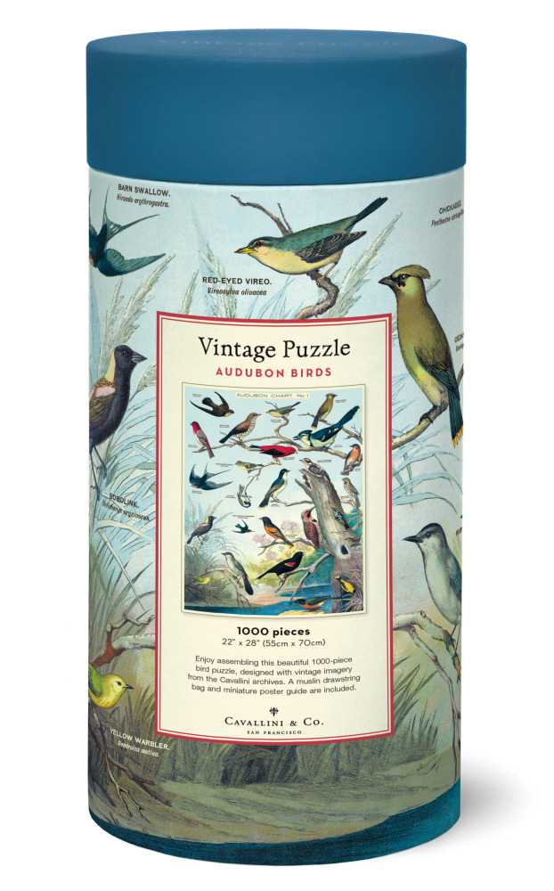 Cavallini - 1000 Pc Puzzle Audubon Birds - Bobangles