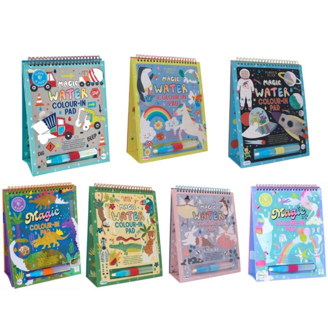 Floss & Rock Magic Water Colouring Flipbook pack/14