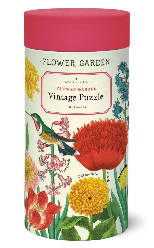 Cavallini - 1000 Pc Puzzle Flower Garden - Bobangles