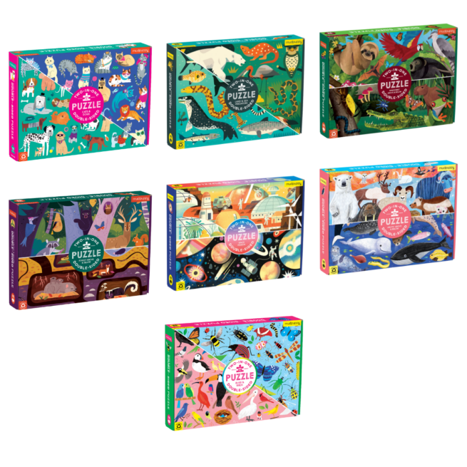 Mudpuppy 100 Pc Double-Sided Puzzle/14