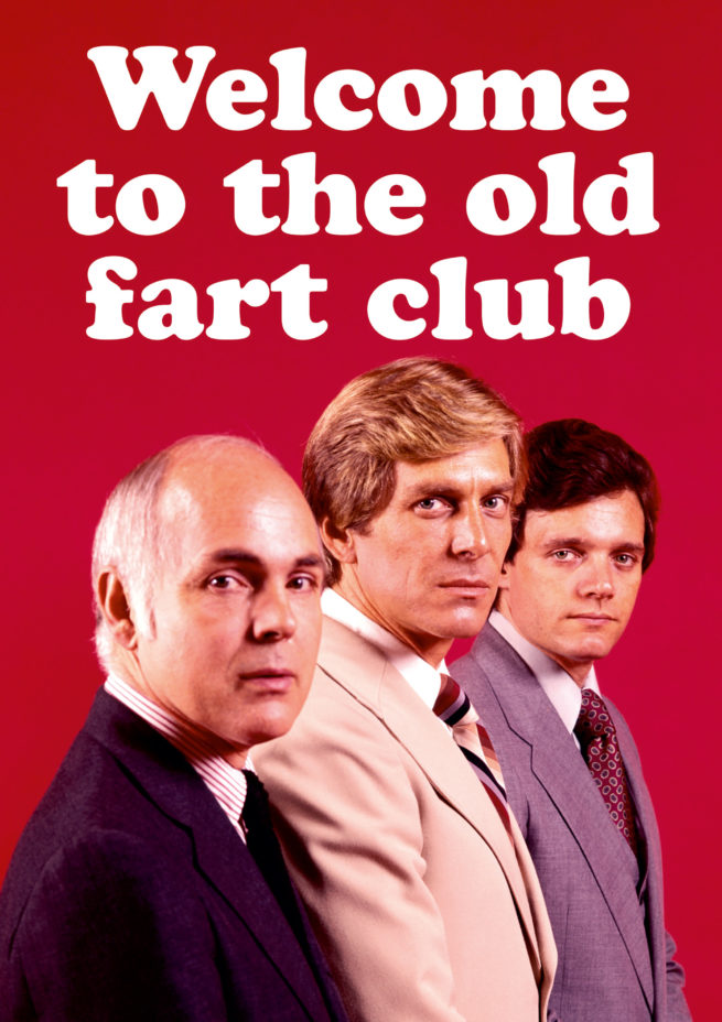Dean Morris Card - Welcome to The Old Fart Club
