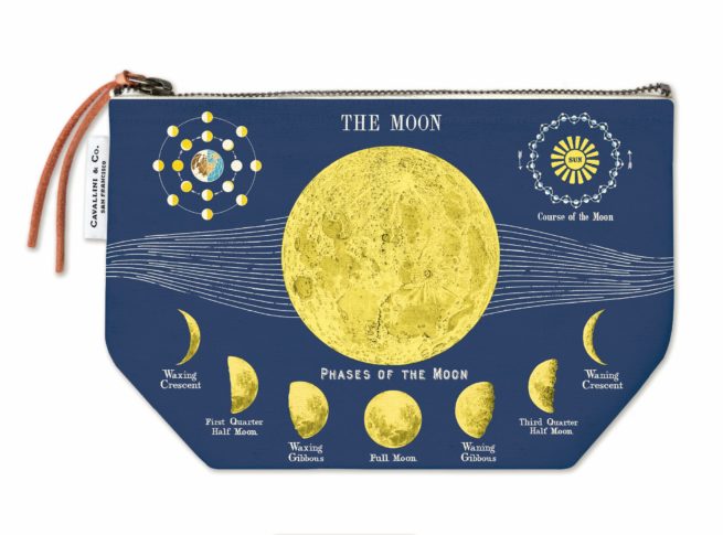 Cavallini Pouch - Moon