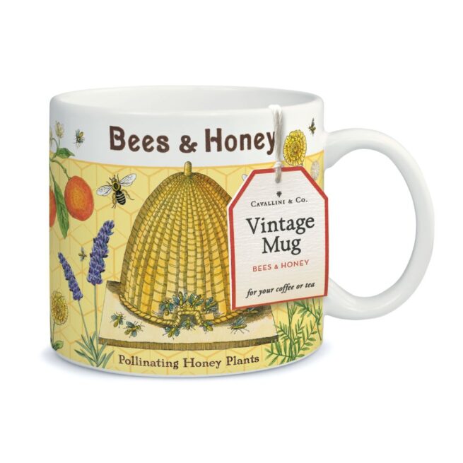 Cavallini Mug - Vintage Bees & Honey - Bobangles