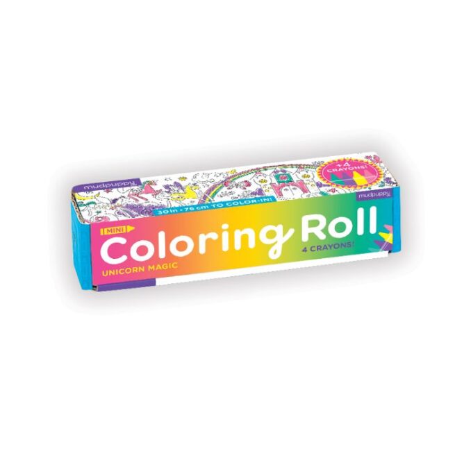 Mudpuppy Colouring Roll - Unicorn Magic