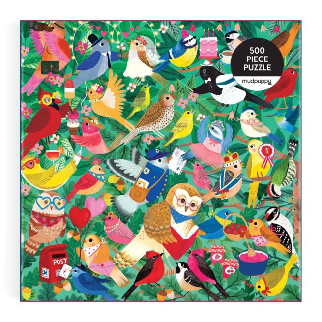 Mudpuppy 500 Pc Puzzle - Birding Around - Image 2