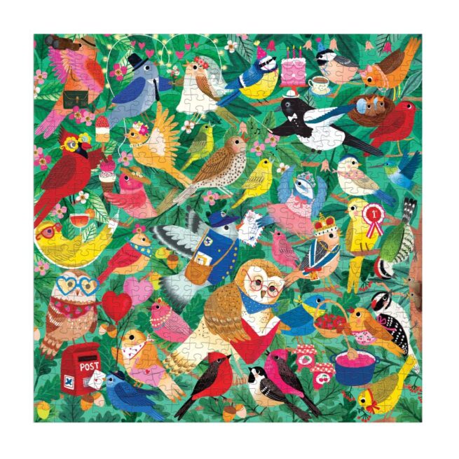 Mudpuppy 500 Pc Puzzle - Birding Around - Image 3