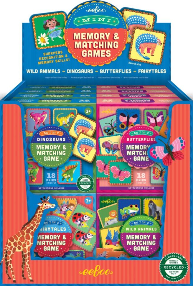 eeBoo Mini Memory Game / 16 Display
