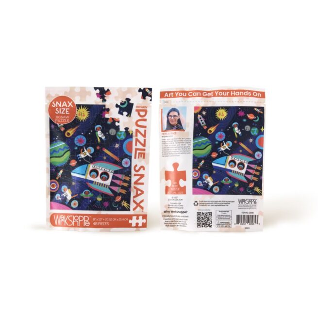 WerkShoppe Snax 48 Pc Puzzle –  Pets in Space - Image 4